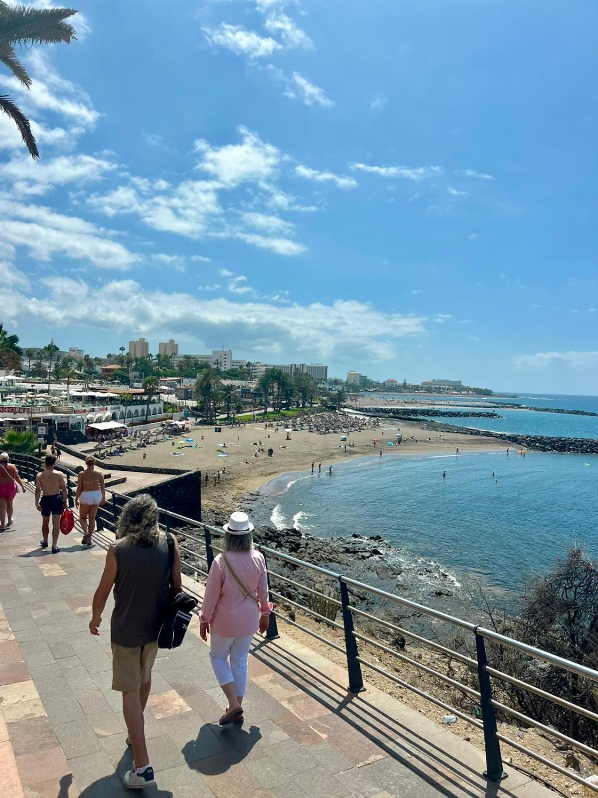 Apartamento en primera línea de playa, céntrico, tranquilo Playa de las Américas Extérieur photo